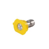 Yellow pressure washer tip